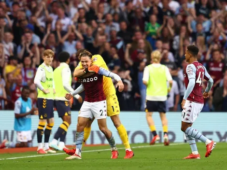 El Aston Villa de Dibu Martínez pasó por arriba al Everton de Richarlison