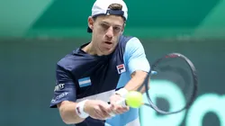 Diego Schwartzman saldrá a disputar el primer punto entre Argentina y Bielorrusia (Foto: Getty Images).