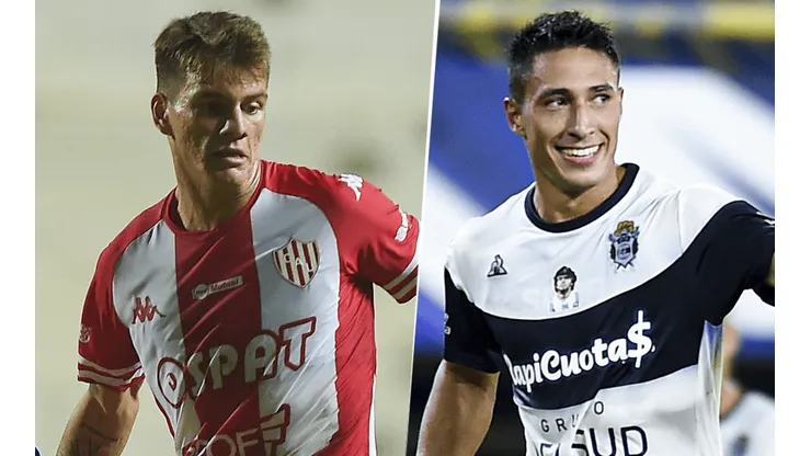 Gimnasia (LP) vs. Unión por la Liga Profesional. (Getty Images)