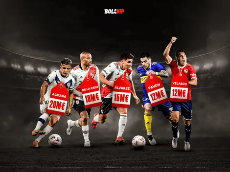 Cuestan millones: éstos son los 10 jugadores más valiosos del fútbol argentino