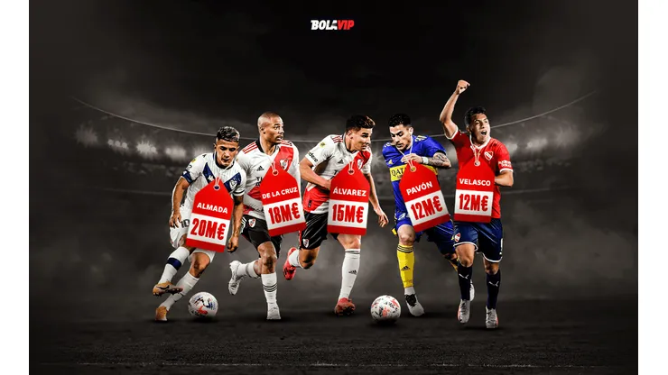 Cuestan millones: éstos son los 10 jugadores más valiosos del fútbol argentino