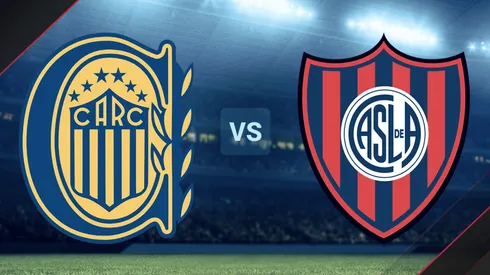 Rosario Central y San Lorenzo se enfrentan por la Liga Profesional.