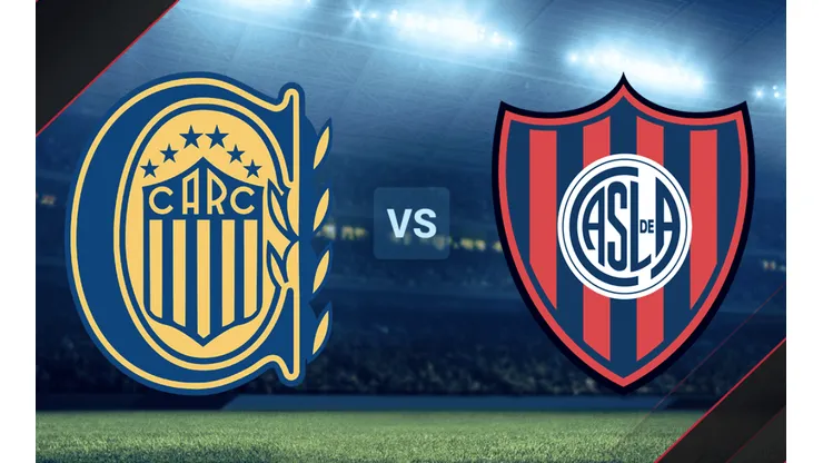 Rosario Central y San Lorenzo se enfrentan por la Liga Profesional.