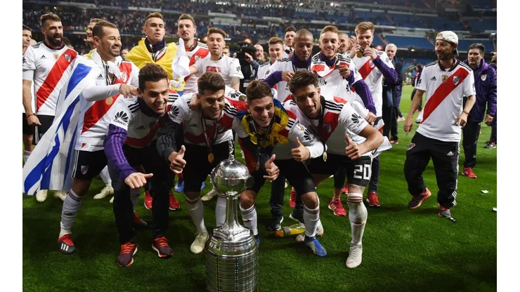 River Plate festejando la Copa Libertadores 2018 (Foto: Getty Images)