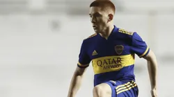 Barco sufrió un golpe en la práctica de Boca.