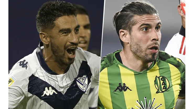 Vélez Sarsfield vs. Aldosivi por la Liga Profesional. (Fotos: Getty Images).