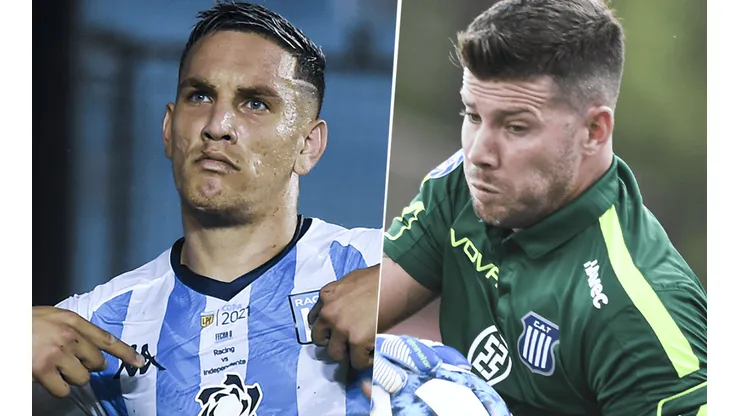 Racing Club vs. Talleres de Córdoba por la Liga Profesional. (Fotos: Getty).