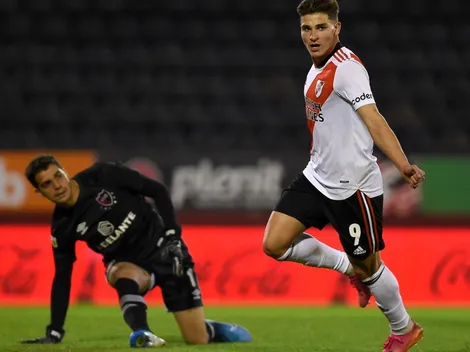 Julián Álvarez fue el que más chances creó ante Newell´s
