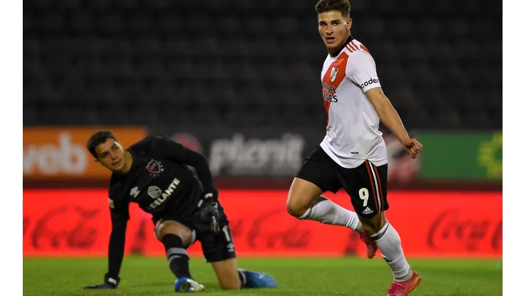 Julián Álvarez fue el que más chances creó ante Newell´s