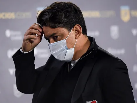 David Martínez se lesionó a minutos del partido contra Newell's y sufre Gallardo