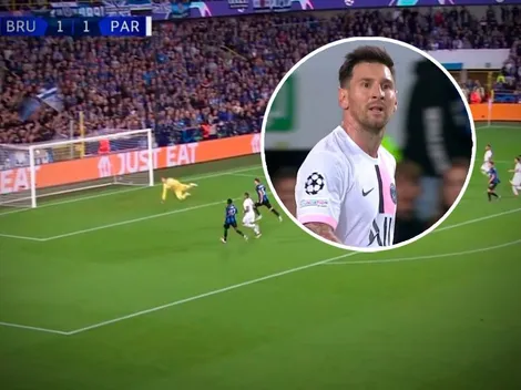VIDEO: El travesaño le negó a Messi su primer gol con el PSG
