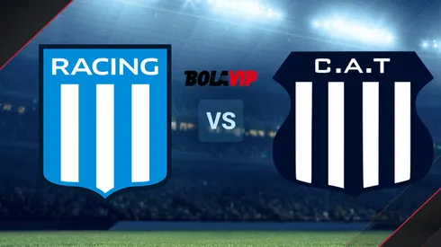 Racing Club vs. Talleres de Córdoba por la Liga Profesional.