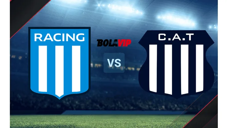 Racing Club vs. Talleres de Córdoba por la Liga Profesional.