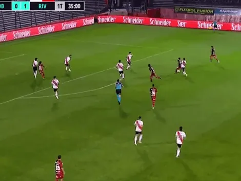 Scocco hizo cumplir la ley del ex con un golazo ante River