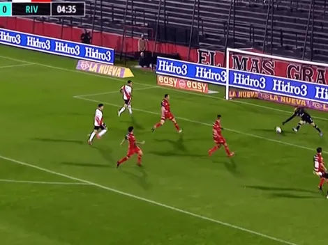 Manual del contraataque: golazo de De La Cruz con un pase hermoso previo de Álvarez