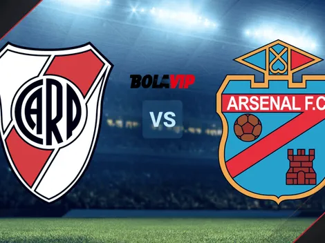 HOY | River Plate vs. Arsenal de Sarandí por la Liga Profesional: horario y TV para ver el partido EN VIVO