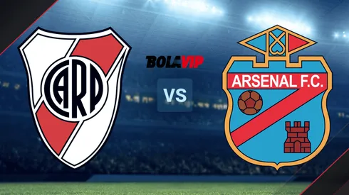River Plate vs. Arsenal de Sarandí por la Liga Profesional.