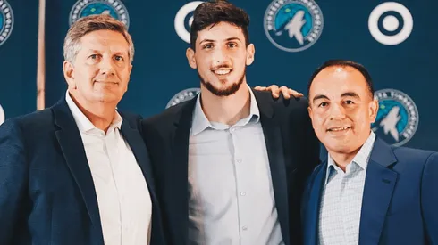 Más argentinos a la NBA: Leandro Bolmaro ya es parte de Minnesota Timberwolves