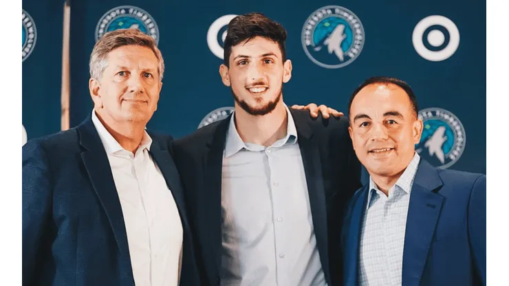 Más argentinos a la NBA: Leandro Bolmaro ya es parte de Minnesota Timberwolves