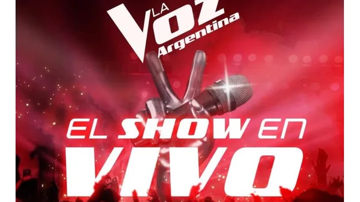 Las entradas para el show en vivo de La Voz Argentina 2021 ya están disponibles (Foto: Instagram La Voz Argentina)