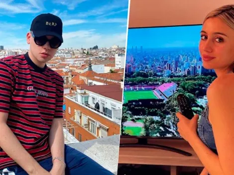 Bizarrap invitó a la cancha a Morena Beltrán y ella respondió: "¿Te busco?"