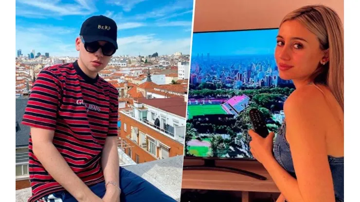 Bizarrap invitó a la cancha a Morena Beltrán y ella respondió: "¿Te busco?"