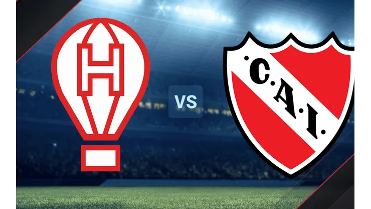 Huracán e Independiente se enfrentan por la Liga Profesional.