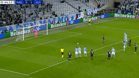 El penal de Paulo Dybala.