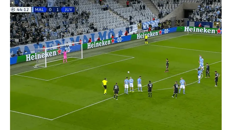 El penal de Paulo Dybala.