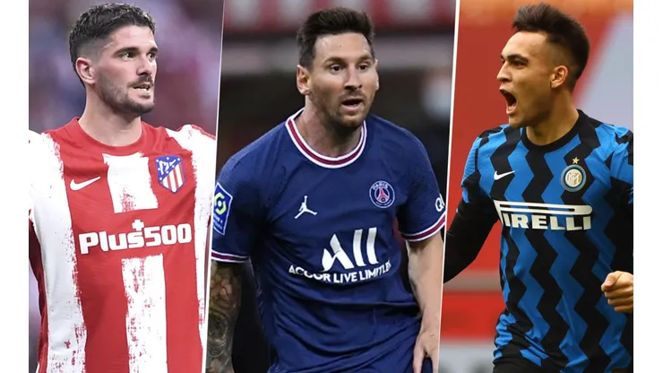 Los argentinos que jugarán esta Champions League.