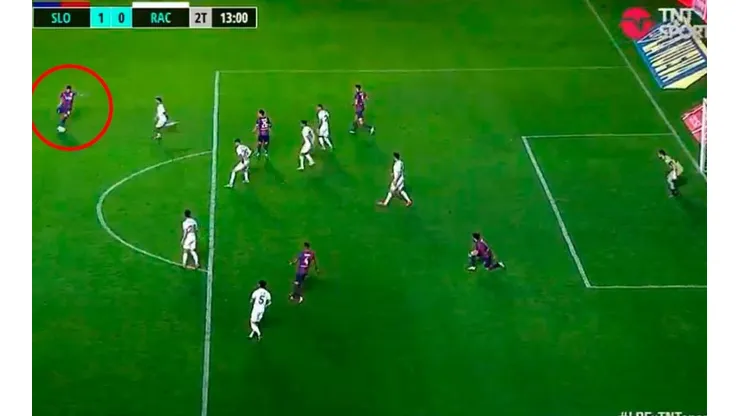 Video: con este golazo de Sabella, San Lorenzo abrió el partido ante Racing