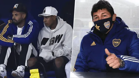 Bermúdez habló del futuro de Villa y Cardona en Boca.