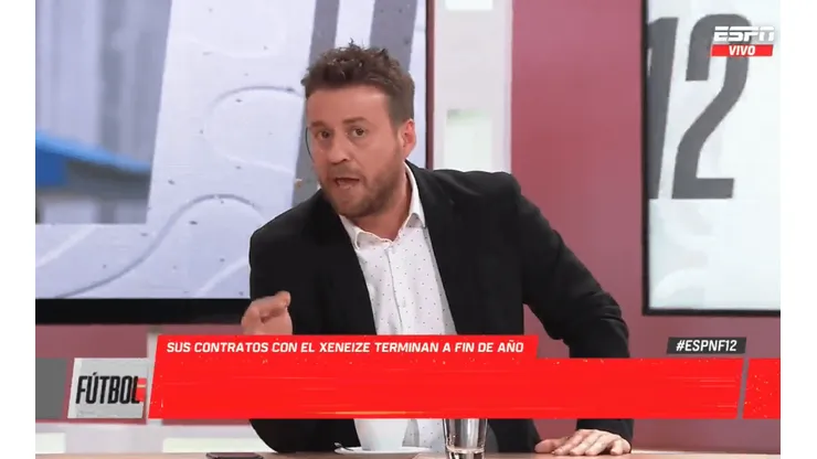 Paradizo y una fuerte información sobre un jugador de Boca.