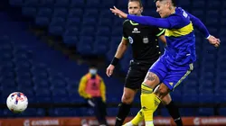 VIDEO: como en el Mundial 2014, Rojo se animó a una rabona en pleno partido de Boca