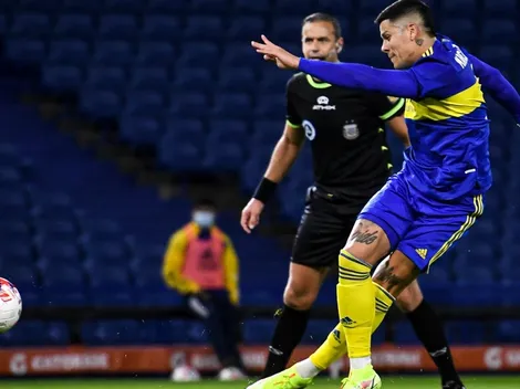 VIDEO: Como en el Mundial 2014, Rojo se animó a una rabona en pleno partido de Boca