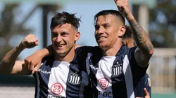 El festejo de los jugadores de Talleres de Córdoba.