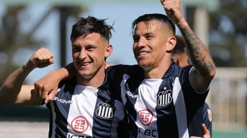El festejo de los jugadores de Talleres de Córdoba.