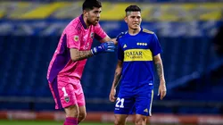 Agustín Rossi en Boca 0 Defensa y Justicia 0.
