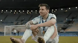 Es viral: el video de Messi en paz después de ganar la Copa