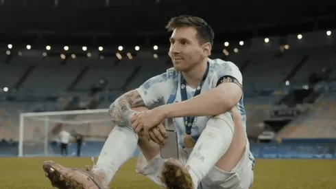 Es viral: el video de Messi en paz después de ganar la Copa