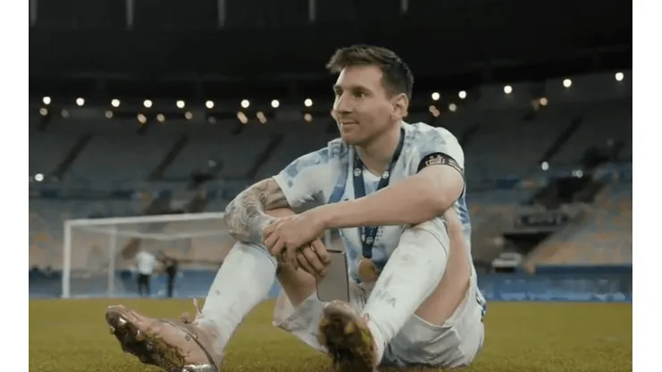 Es viral: el video de Messi en paz después de ganar la Copa
