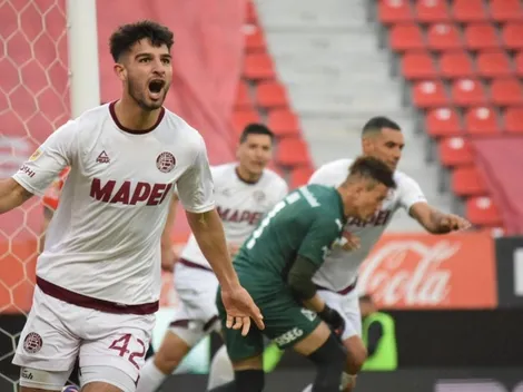 Lanús se lo ganó con uno menos a Independiente y es el único puntero