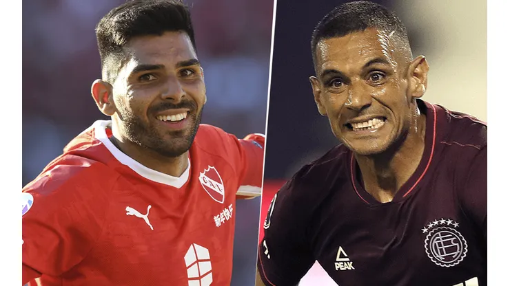Independiente vs. Lanús. (Fotos: Getty Images).