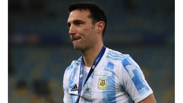 Lionel Scaloni, DT de la Selección Argentina (Foto: Getty)