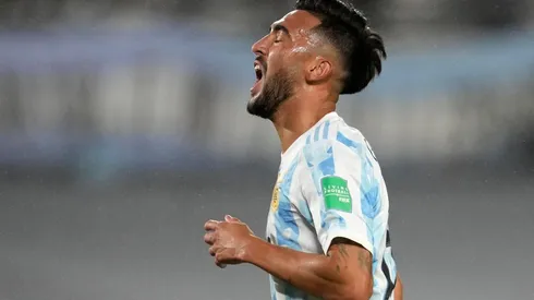 Nicolás González en la Selección Argentina.
