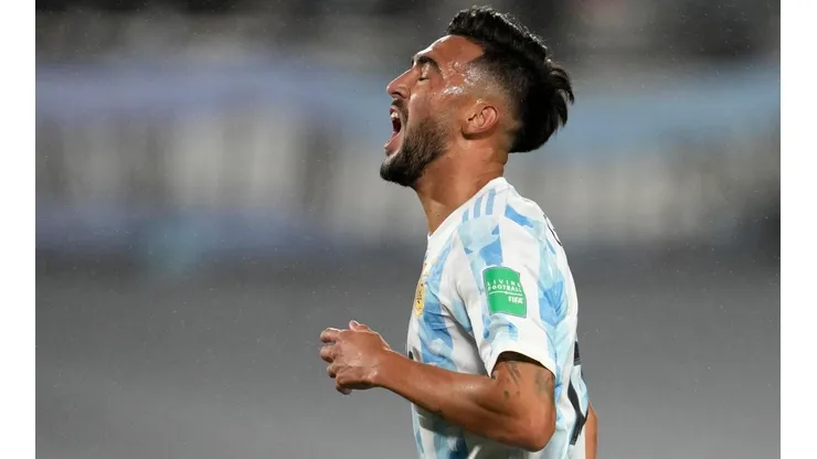 Nicolás González en la Selección Argentina.