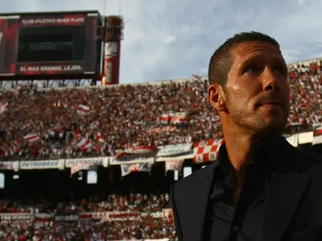 Simeone comparó la temible delantera del Atleti con la que tuvo en River