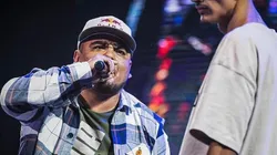 Por qué Aczino mencionó a Messi en plena FMS Internacional