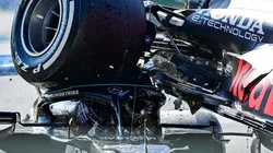 Impactante: las fotos del brutal accidente entre Hamilton y Verstappen