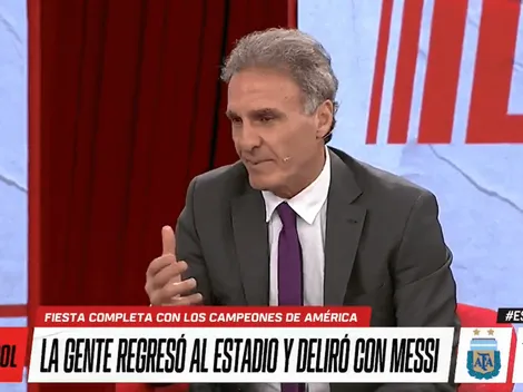 Ruggeri: "Si Higuaín jugaba anoche era ovacionado"